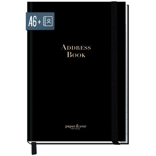 Adressbuch black - /,