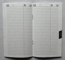 Adressbuch-Heft mit Alphabet