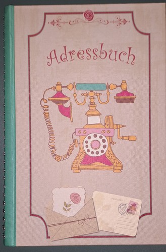 Adressbuch mit register - adressbuch,