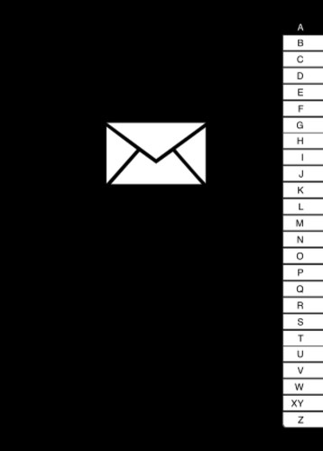 Kleines adressbuch mit - adressbuch,