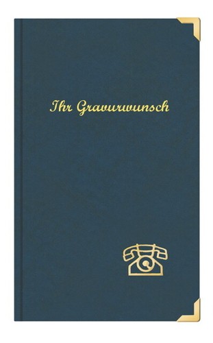 Telefonbuch mit namensgravur - telefonbuch,