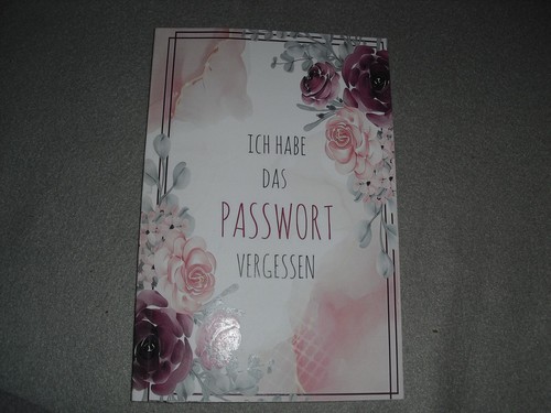 Passwortbuch neu - passwortbuch,