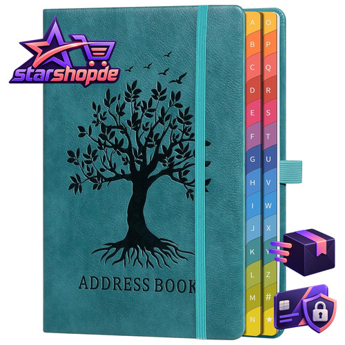Adressbuch hardcover mit - hardcover,