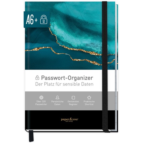 Häfft passwort organizer a6 - passwort,
