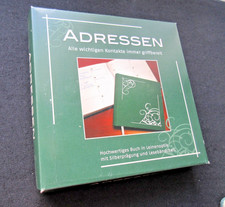 Hochwertiges Buch  Adressbuch