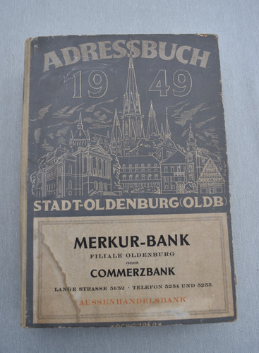 Adressbuch oldenburg 1949 - oldenburg,