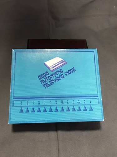 Vintage telefon index - telefon, 2000